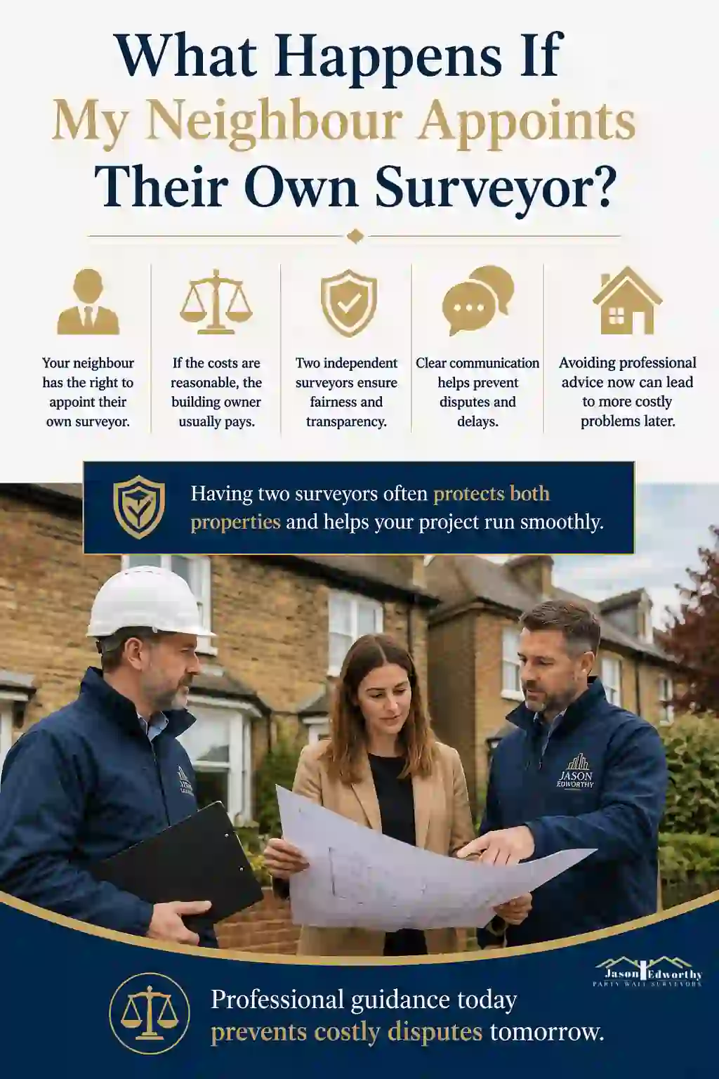 What Happens If My Neighbour Appoints Their Own Surveyor Tonbridge?
