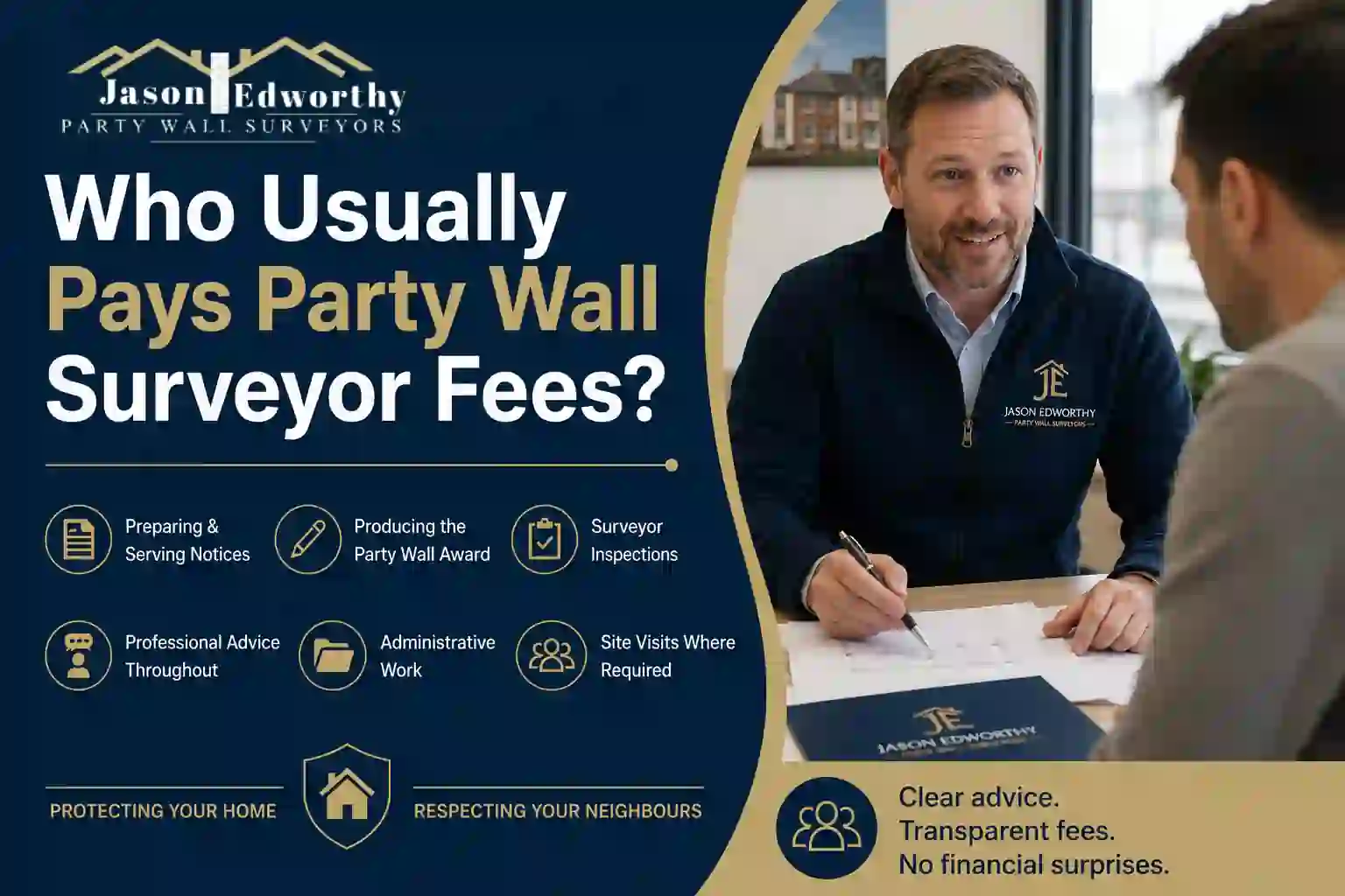 Who Usually Pays Party Wall Surveyor Fees Tonbridge?